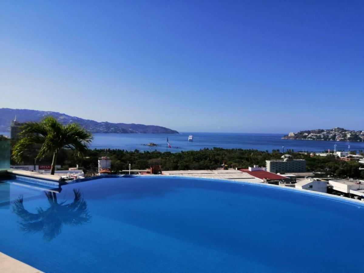 Hostal Bahia Acapulco Bagian luar foto