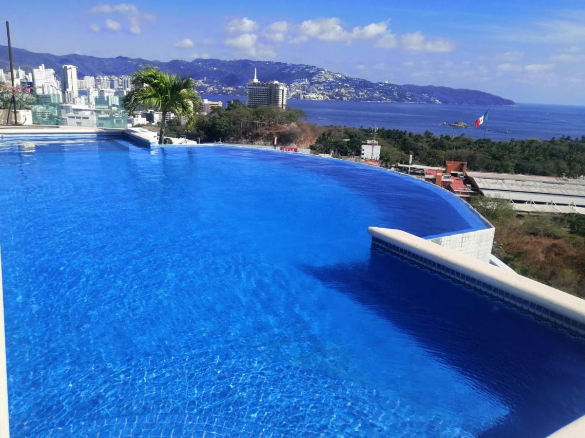Hostal Bahia Acapulco Bagian luar foto